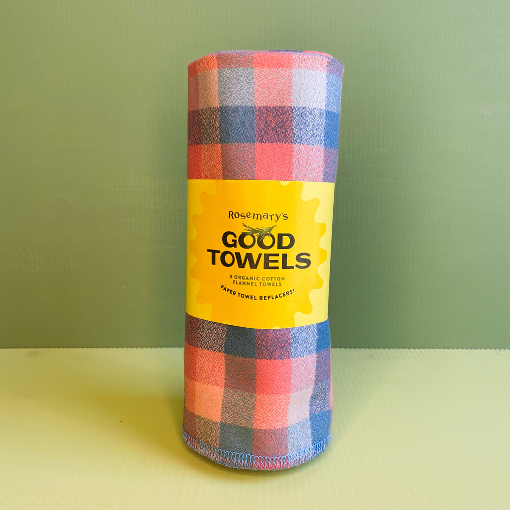 Paper Towel Replacements: Glad Plaid Good Towels